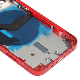 Akku-Rückseite (mit seitlichen Tasten, Kartenfach, Strom- und Lautstärke-Flexkabel und kabellosem Lademodul) für iPhone 12 Mini, For iPhone 12 Mini