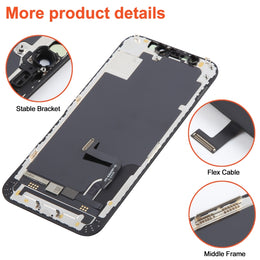 RJ Incell Cof-Bildschirm, LCD-Bildschirm und Digitizer, komplette Montage für iPhone 12 Mini, For iPhone 12 Mini(RJ incell)