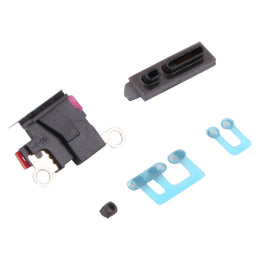 10 Stück Lautsprecher aus staubdichtem Netz mit Rahmen für iPhone 12 mini, For iPhone 12 mini (with Frame)