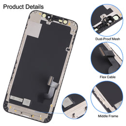 Komplettbaugruppe aus LCD-Bildschirm und Digitizer aus GX-OLED-Material für iPhone 12 mini, For iPhone 12 mini (GX Hard OLED)