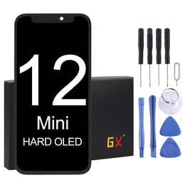 Komplettbaugruppe aus LCD-Bildschirm und Digitizer aus GX-OLED-Material für iPhone 12 mini, For iPhone 12 mini (GX Hard OLED)