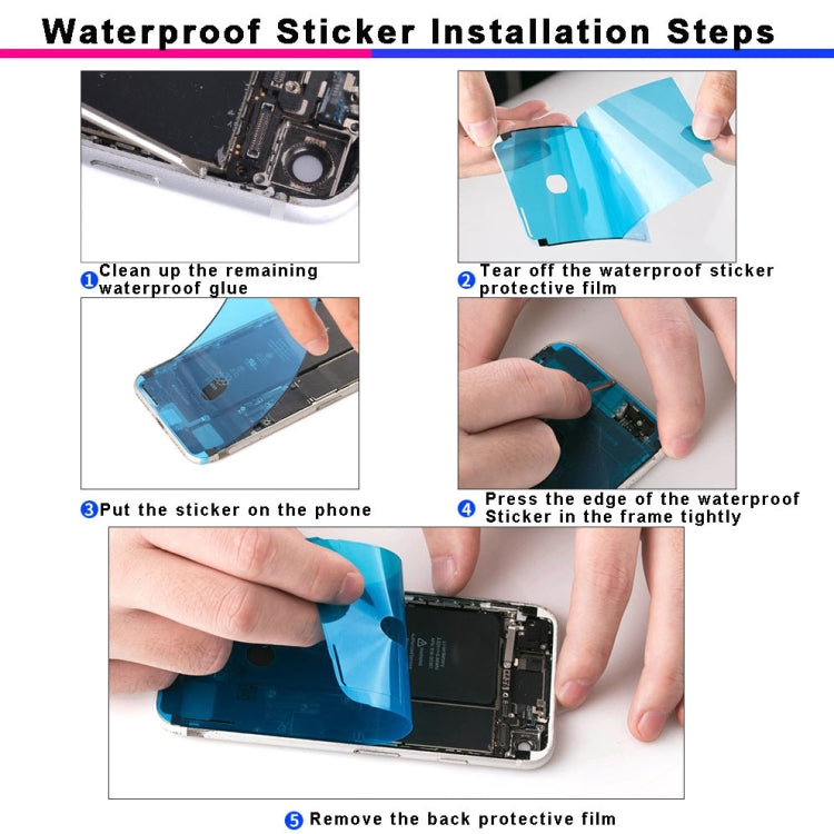 100 Stück Frontgehäusekleber für iPhone 12 Pro Max, 100 PCS for iPhone 12 Pro Max