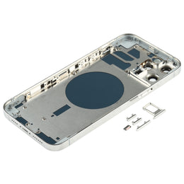 Hintere Gehäuseabdeckung mit SIM-Kartenfach, Seitentasten und Kameraobjektiv für iPhone 12 Pro Max, For iPhone 12 Pro Max(with Card Tray & Side Keys), For iPhone 12 Pro Max(with SIM Card Tray & Side Keys)