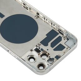 Hintere Gehäuseabdeckung mit SIM-Kartenfach, Seitentasten und Kameraobjektiv für iPhone 12 Pro Max, For iPhone 12 Pro Max(with Card Tray & Side Keys), For iPhone 12 Pro Max(with SIM Card Tray & Side Keys)