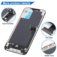 JK In-Cell-TFT-LCD-Bildschirm für iPhone 12 Pro Max mit Digitizer-Vollmontage, For iPhone 12 Pro Max(JK inell)