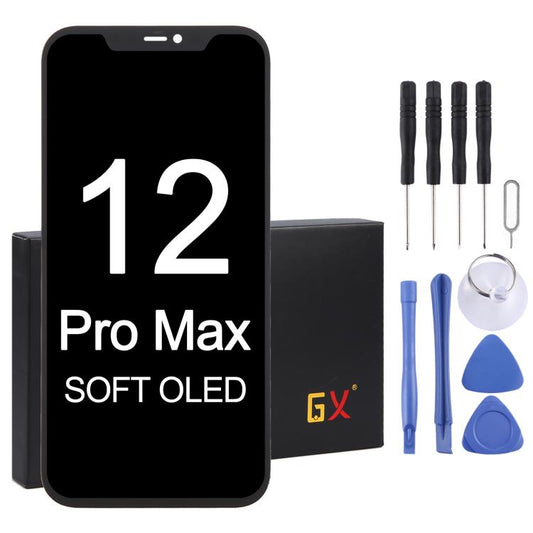GX Soft OLED-Bildschirm für iPhone 12 Pro Max bei ClickInternet Wien
