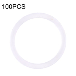 100 Stück wasserdichte Ringe für die Rückfahrkamera für iPhone X-12 Pro Max, 100pcs for iPhone X-12 Pro Max (Black), 100pcs for iPhone X-12 Pro Max (White)