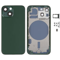 Hintere Gehäuseabdeckung mit SIM-Kartenfach, Seitentasten und Kameraobjektiv für iPhone 13 Mini, For iPhone 13 Mini