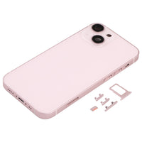 Hintere Gehäuseabdeckung mit SIM-Kartenfach, Seitentasten und Kameraobjektiv für iPhone 13 Mini, For iPhone 13 Mini