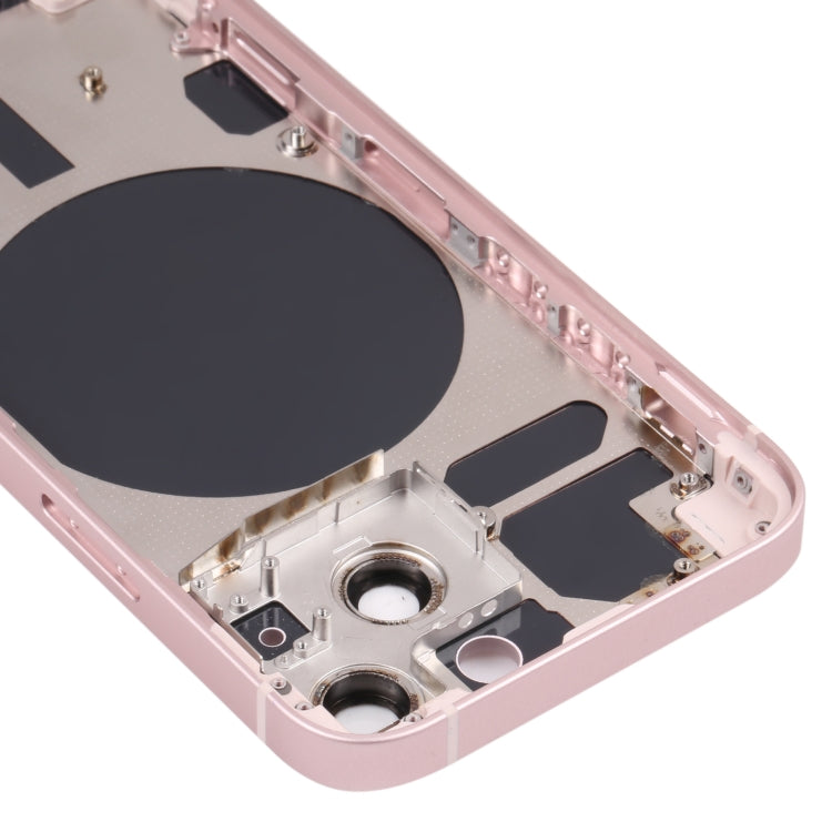 Hintere Gehäuseabdeckung mit SIM-Kartenfach, Seitentasten und Kameraobjektiv für iPhone 13 Mini, For iPhone 13 Mini