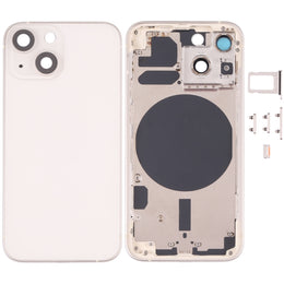 Hintere Gehäuseabdeckung mit SIM-Kartenfach, Seitentasten und Kameraobjektiv für iPhone 13 Mini, For iPhone 13 Mini