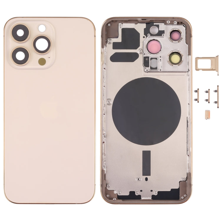 Hintere Gehäuseabdeckung mit SIM-Kartenfach, Seitentasten und Kameraobjektiv für iPhone 13 Pro – iPhone 13 Serie