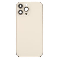 Für iPhone 13 Pro Max Akku-Rückseite mit Seitentasten, Kartenfach, Power- und Lautstärke-Flexkabel und kabellosem Lademodul, For iPhone 13 Pro Max(Assembly)