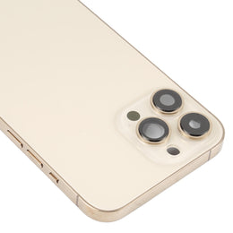 Für iPhone 13 Pro Max Akku-Rückseite mit Seitentasten, Kartenfach, Power- und Lautstärke-Flexkabel und kabellosem Lademodul, For iPhone 13 Pro Max(Assembly)