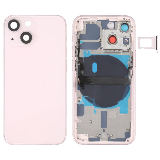 Akku-Rückseite für iPhone 13 mini mit Seitentasten und Zubehör von ClickInternet Wien