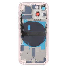Für iPhone 13 mini Akku-Rückseite mit Seitentasten, Kartenfach, Power- und Lautstärke-Flexkabel und kabellosem Lademodul, For iPhone 13 mini (Assembly)