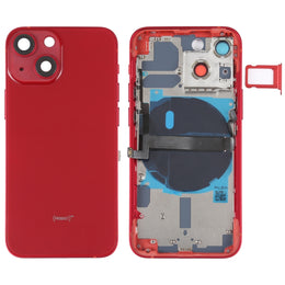 Für iPhone 13 mini Akku-Rückseite mit Seitentasten, Kartenfach, Power- und Lautstärke-Flexkabel und kabellosem Lademodul, For iPhone 13 mini (Assembly)