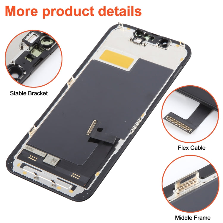 RJ incell Cof LCD-Bildschirm für iPhone 13 mini mit Digitizer-Vollmontage, For iPhone 13 mini (RJ incell)