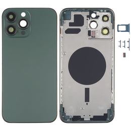 Hintere Gehäuseabdeckung mit SIM-Kartenfach, Seitentasten und Kameraobjektiv für iPhone 13 Pro Max – iPhone 13 Serie