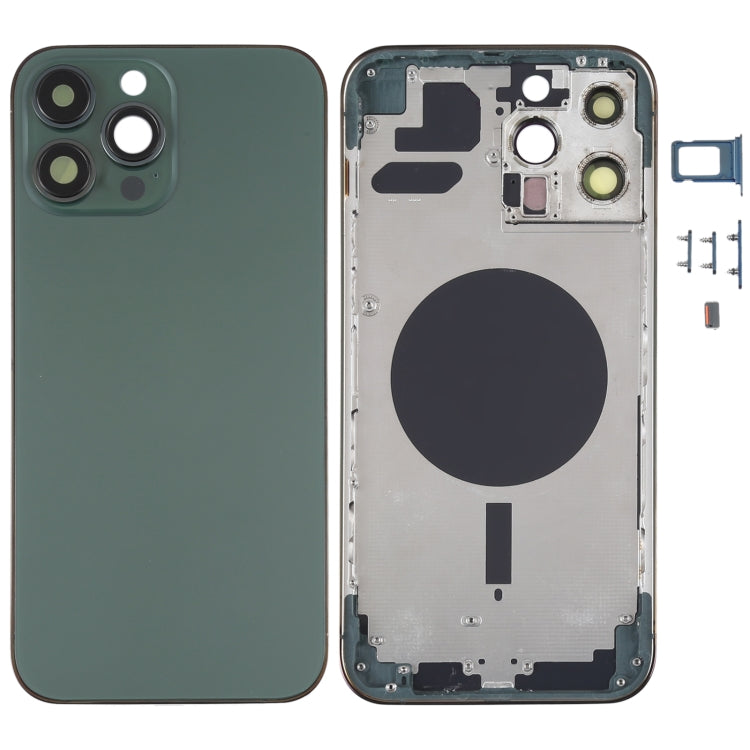 Hintere Gehäuseabdeckung mit SIM-Kartenfach, Seitentasten und Kameraobjektiv für iPhone 13 Pro Max, For iPhone 13 Pro Max(with SIM Card Tray), For iPhone 13 Pro Max (with SIM Card Tray), For iPhone 13 Pro Max