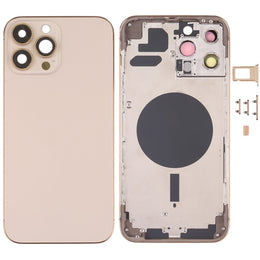 Hintere Gehäuseabdeckung mit SIM-Kartenfach, Seitentasten und Kameraobjektiv für iPhone 13 Pro Max – iPhone 13 Serie