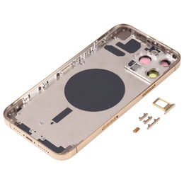 Hintere Gehäuseabdeckung mit SIM-Kartenfach, Seitentasten und Kameraobjektiv für iPhone 13 Pro Max – iPhone 13 Serie