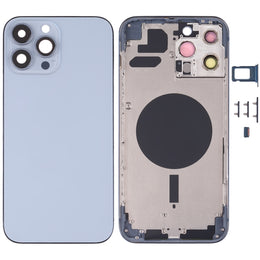 Hintere Gehäuseabdeckung mit SIM-Kartenfach, Seitentasten und Kameraobjektiv für iPhone 13 Pro Max – iPhone 13 Serie