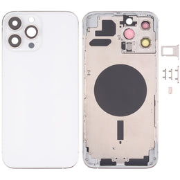 Hintere Gehäuseabdeckung mit SIM-Kartenfach, Seitentasten und Kameraobjektiv für iPhone 13 Pro Max – iPhone 13 Serie