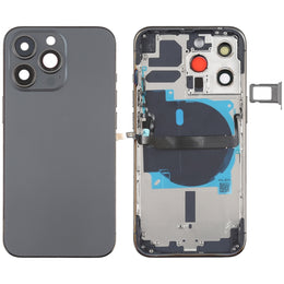 Für iPhone 13 Pro Akku-Rückseite mit Seitentasten, Kartenfach, Power- und Lautstärke-Flexkabel und kabellosem Lademodul, For iPhone 13 Pro(Assembly)