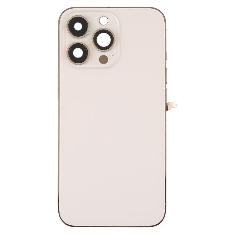 Für iPhone 13 Pro Akku-Rückseite mit Seitentasten, Kartenfach, Power- und Lautstärke-Flexkabel und kabellosem Lademodul, For iPhone 13 Pro(Assembly)