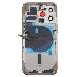 Für iPhone 13 Pro Akku-Rückseite mit Seitentasten, Kartenfach, Power- und Lautstärke-Flexkabel und kabellosem Lademodul, For iPhone 13 Pro(Assembly)