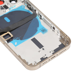 Für iPhone 13 Pro Akku-Rückseite mit Seitentasten, Kartenfach, Power- und Lautstärke-Flexkabel und kabellosem Lademodul, For iPhone 13 Pro(Assembly)