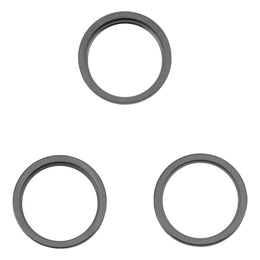 Für iPhone 14 Pro Max 3PCS Rückkamera Glaslinse Metall Außenschutz Hoop Ring, For iPhone 14 Pro Max