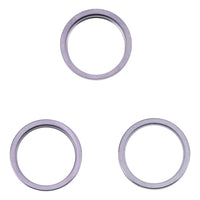 Für iPhone 14 Pro Max 3PCS Rückkamera Glaslinse Metall Außenschutz Hoop Ring, For iPhone 14 Pro Max