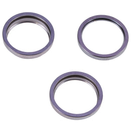 Für iPhone 14 Pro Max 3PCS Rückkamera Glaslinse Metall Außenschutz Hoop Ring, For iPhone 14 Pro Max