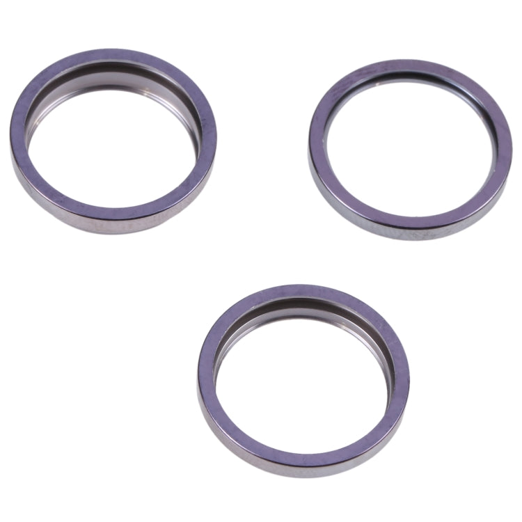 Für iPhone 14 Pro Max 3PCS Rückkamera Glaslinse Metall Außenschutz Hoop Ring, For iPhone 14 Pro Max