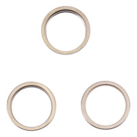 Für iPhone 14 Pro Max 3PCS Rückkamera Glaslinse Metall Außenschutz Hoop Ring, For iPhone 14 Pro Max