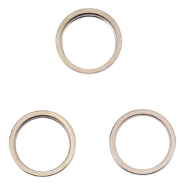 Für iPhone 14 Pro Max 3PCS Rückkamera Glaslinse Metall Außenschutz Hoop Ring, For iPhone 14 Pro Max