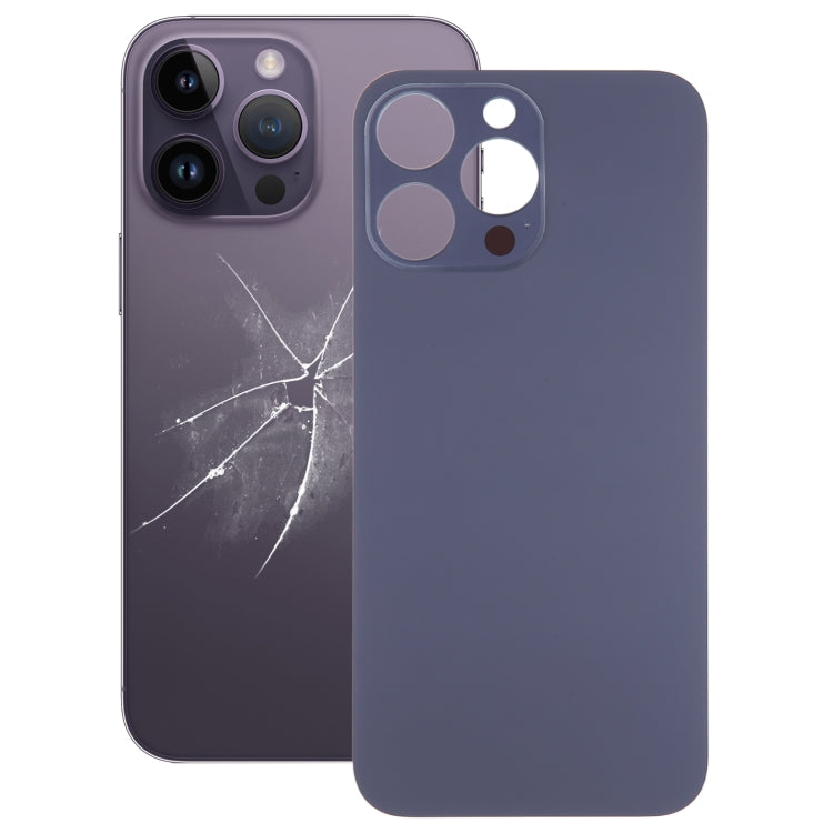 Einfacher Austausch der großen Kamera-Loch-Glasrückwand-Akkuabdeckung für iPhone 14 Pro Max, For iPhone 14 Pro Max(Not Disassemble)