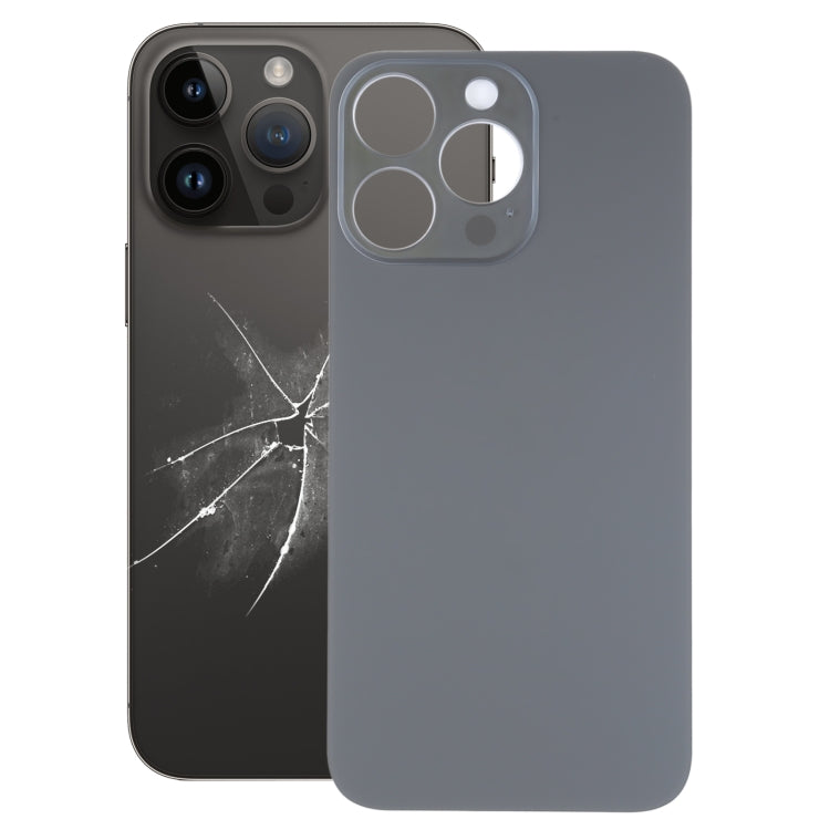 Einfacher Austausch der großen Kamera-Loch-Glasrückwand-Akkuabdeckung für das iPhone 14 Pro, For iPhone 14 Pro(Not Disassemble)