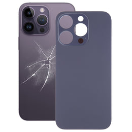 Einfacher Austausch der großen Kamera-Loch-Glasrückwand-Akkuabdeckung für das iPhone 14 Pro, For iPhone 14 Pro(Not Disassemble)