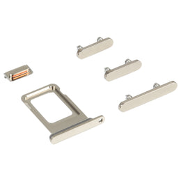 SIM-Kartenfach + Seitentasten für iPhone 14 Pro, For iPhone 14 Pro (Single card), For iPhone 14 Pro(Purple), For iPhone 14 Pro(Single card), For iPhone 14 Pro