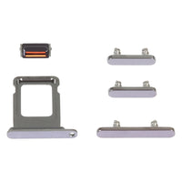 SIM-Kartenfach + Seitentasten für iPhone 14 Pro, For iPhone 14 Pro (Single card), For iPhone 14 Pro(Purple), For iPhone 14 Pro(Single card), For iPhone 14 Pro