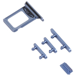 SIM-Kartenfach + SIM-Kartenfach + Seitentasten für iPhone 14, For iPhone 14