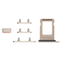 SIM-Kartenfach + SIM-Kartenfach + Seitentasten für iPhone 14 Pro Max, For iPhone 14 Pro Max