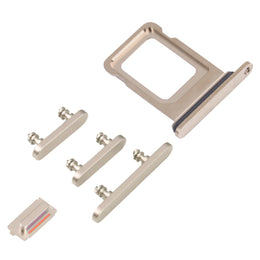 SIM-Kartenfach + SIM-Kartenfach + Seitentasten für iPhone 14 Pro Max, For iPhone 14 Pro Max