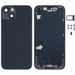 Für iPhone 14 Akku-Rückseite mit Mittelrahmen/Seitentasten, For iPhone 14 (with Middle Frame)