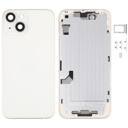Für iPhone 14 Akku-Rückseite mit Mittelrahmen/Seitentasten, For iPhone 14 (with Middle Frame)