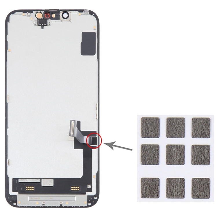 100/Set Bildschirmschweißaufkleber für iPhone 14/14 Plus, For iPhone 14 / 14 Plus