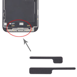 100/Set für iPhone 14 Pro Max LCD-Halterung, Schwamm-Schaumstoff-Pads, For iPhone 14 Pro Max